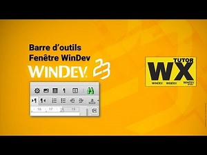 WinDev Barre Outils