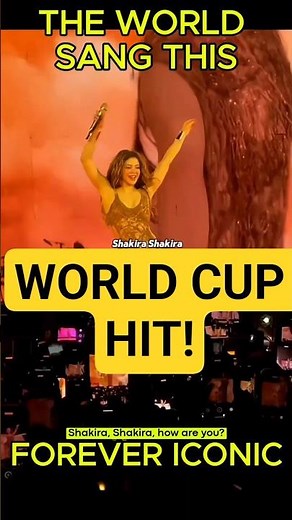 Waka Waka Lyrics – Shakira | FIFA World Cup Song #trendingsong #lyrics #popular