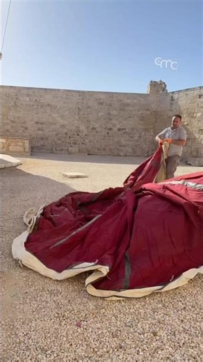Ascension in Jerusalem - Behind the scenes