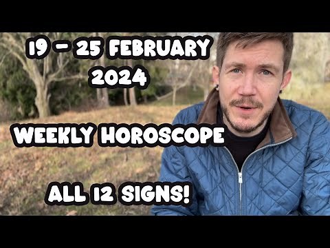 All 12 Signs! 19 - 25 February 2024 Your Weekly Horoscope with Gregory Scott