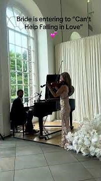 Can't Help Falling In Love performed by Roxanne | Solo Female Violinist
