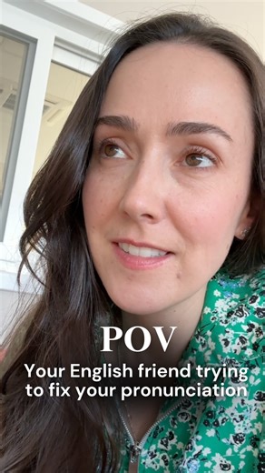 English with Patrícia on Instagram: "It’s NEVER the sound you think it is. Never! 🤣 But Pronounce with Patty is opening this Sunday and I WILL HELP YOU!!!!! 🫶🏻"