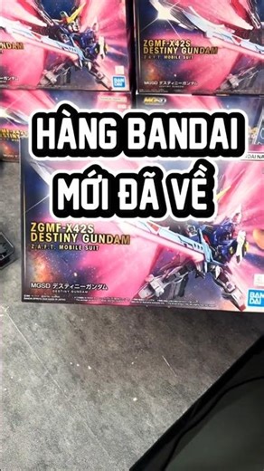 New Bandai products have arrived, guys! #hakuda #hakudastore #bandai #gundam #gunpla