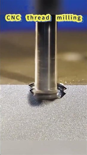 Internal thread hole machining