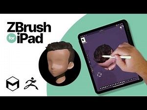 ZBrush for iPad 2024 — how-to create real hair with fiber mesh