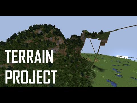 Building A National Park in Minecraft! Mountains & More!