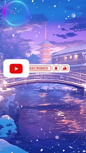 Fantasy Ambient BGM | The Streets of Edo in the Snow / 雪降る江戸の街 | Study / Sleep / Relax
