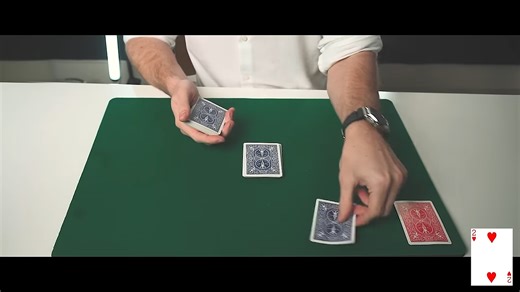 This old card trick once fooled Donald Trump