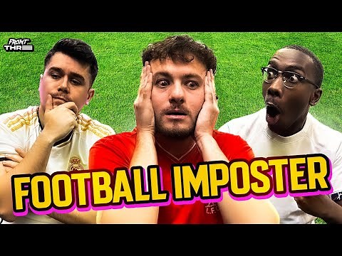 We PLAYED the most insane FOOTBALL IMPOSTER CHALLENGE 🤐