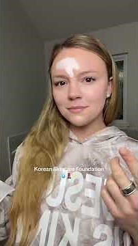 Korean skincare foundation- skincare infused foundation- makeup - full coverage foundation- skincare
