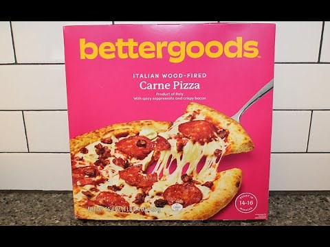 BetterGoods (Walmart) Italian Wood-Fired Carne Pizza Review