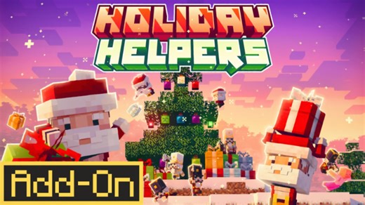[Add-On]Holiday Helpers-我的世界市场包免费下载-Minecraft Marketplace Holiday Helpers