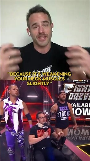 Roderick Strong’s Neck Strong Gimmick