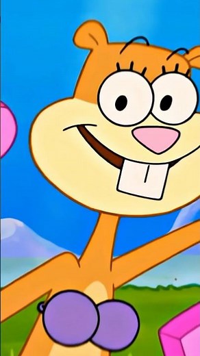 Sandy Cheeks became a STR*PPER?!! #memes #spongebob #spongebobmemes