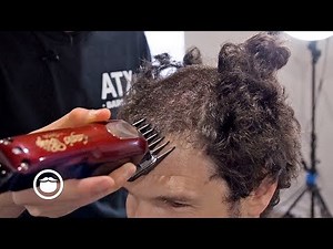 Insane Curly Haircut Transformation