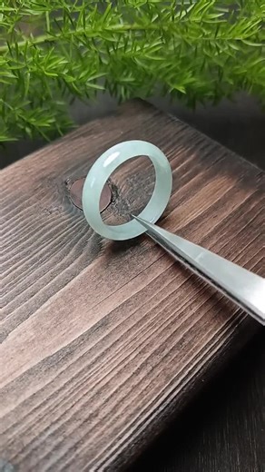 Natural Burmese Jadeite Ring | Pale Green Jade A, Symbol of Love & Harmony - Etsy