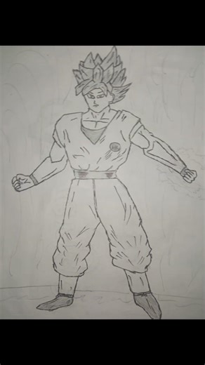 Goku drowing 🔥 #drow#edit#subscribe #its_me_abhiram_YT🔥