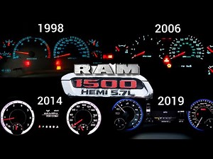 Dodge Ram 1500 all generation acceleration compilation