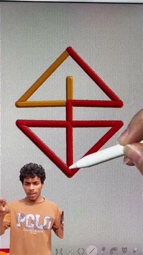 One line draws the entire shape, and the lines cannot overlap ! Is there an answer to this question