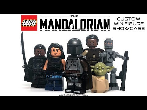 LEGO THE MANDALORIAN (Season 1) Custom Minifigure Showcase