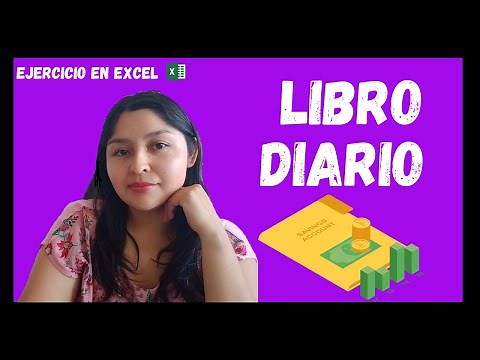 ¿Cómo hacer un LIBRO DIARIO? (FACIL Y RAPIDO) 😉