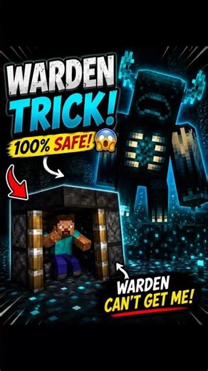 Minecraft Warden tips and tricks 🤯