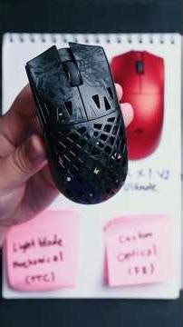 ATK Ghost vs ATK X1 V2 ⚡ #gaminggears #gamingmouse #atk