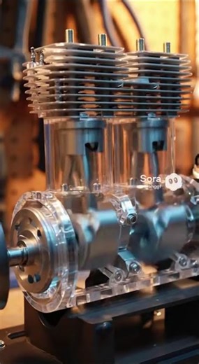 How a glass engine works #auto