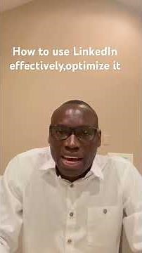 How to use LinkedIn effectively