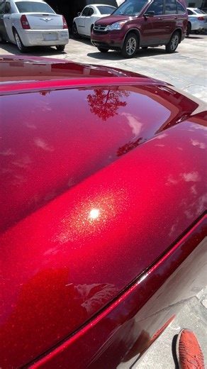 That red candy though 😍🍎 The flake undertone is popping through. Loving this candy peelable paint #candypaint #peelablepaint #crazy #candyred #hok #ourfirst #dipstickjax | Dipstick Jax