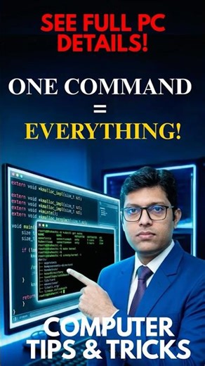 Check Full PC Details Instantly #shorts