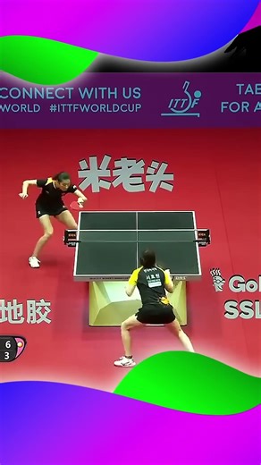 Nice Table Tennis Game #suhhyowon #dingning #탁구 #卓球 #乒乓球 #pingpong #sports #tabletennis