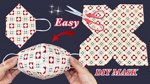 103K views · 3.2K reactions | New Style 3D Mask! Diy 3D Face Mask Easy Pattern Sewing Tutorial At Home | | P&K Handmade | Facebook