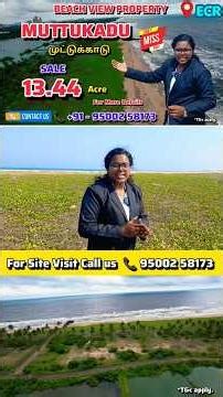 ECR [ BEACH ⛱️ VIEW PROPERTY] Sale // Dont miss this opportunity ✅️ #shorts #ecr #viral