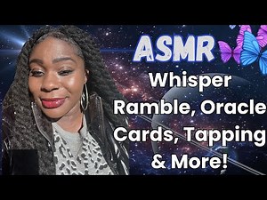 ASMR Oracle Cards, Whisper Ramble, Messages from Spirit, Divine Guidance. #asmr #divination