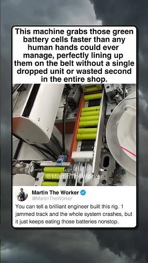 INSANE AUTOMATION BUILDING BATTERIES AT WARP SPEED