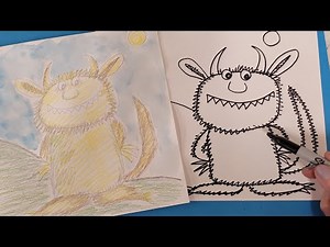How to draw where the wild things are ‪@artmakeslifemeri‬