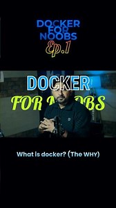 What is Docker? (Explained in 40 Seconds) | Docker for Beginners #1
