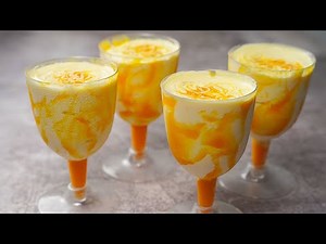Mango Mousse Recipe | Easy No Bake Mango Mousse Dessert Recipe | Yummy