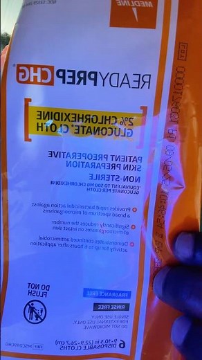 How I Use CHG Wipes Before a Procedure (Kidney Patient Prep)
