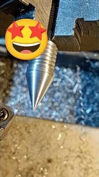 Tornitura conica a punta con Arduino Uno | Pointed taper turning #electronicleadscrew #cnc #arduino