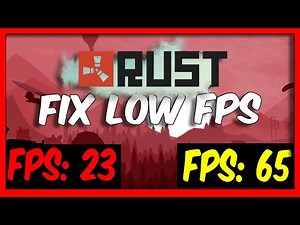 2023 Rust Low FPS/Lagging Tutorial - How To Fix This Problem