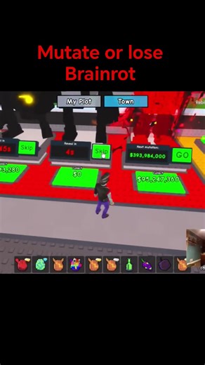 Getting the 67 in Mutate or lose Brainrot