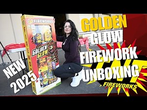 UNBOXING the new TNT 2025 Firework Assortment! TNT Golden Glow Firework assortment!