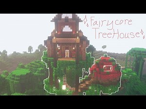 How to build a perfect fairycore tree house in Minecraft: step-by-step