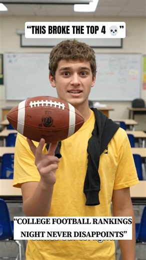 “When the Rankings Drop… and Chaos Enters the Chat 💀🏈” #shorts #playoffs #schoolfootball