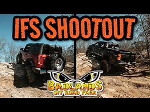 Ford Bronco VS 2023 Colorado ZR2 rock crawling @ Badlands Off Road Park!!