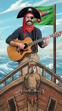 🌊 Over the Deep Blue Sea | Sing Along with Gojo 🏴‍☠️ 🎶 #nurseryrhymes #toddlersongs #preschool