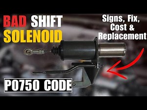 Signs of a Bad Shift Solenoid Symptoms, Causes, Diagnosis + Fixes| Transmission Shifting Problems.