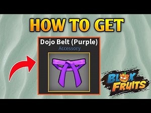 How To Get Purple Belt In Blox Fruits | Dojo Trainer Purple Belt Quest Guide